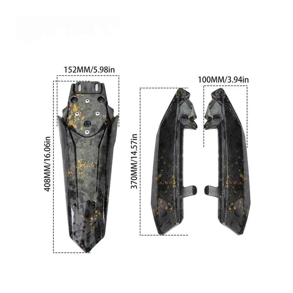 Motorradverkleidung Kleine Flügel Motorrad Verkleidung Seite Panel Und Hinten Für Talaria Für Sting MX3 MX4 MX5 Pro Dirt Bike Motocross