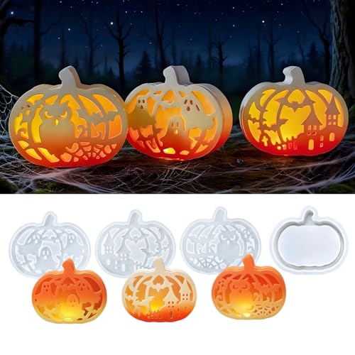 Kürbis Silikonform Für Kerzenhalter & Deko – 11,5x12x2,2 Cm, Flexibel, Für Wachs, Harz, Seife, Herbst & Halloween