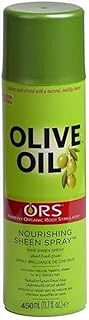 سبراي مغذي وملمع للشعر بزيت الزيتون من او ار اس – بحجم 450 مل