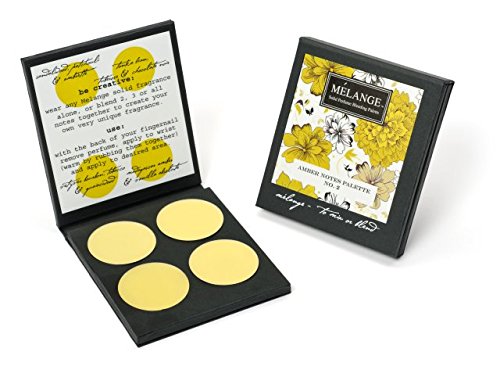 Melange Amber Notes No. 2 Solid Perfume Blending Palette .69 ounces