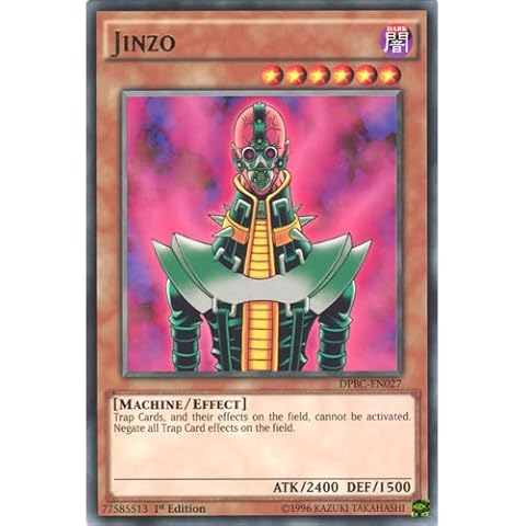 DPBC-EN027 1st Ed Jinzo Rare Card Battle City Duelist Yu-Gi-Oh Single Card Cover
