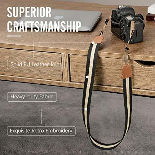 Camera Strap, Cotton Woven Camera Strap, Adjustable