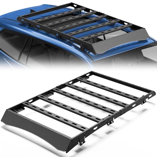 Roof Rack for 2016-2022 Honda Pilot Full Platform Roof Rack Heavy Duty Steel Rooftop Cargo Rack No-Drill Bolt-On 800 LB Capacity