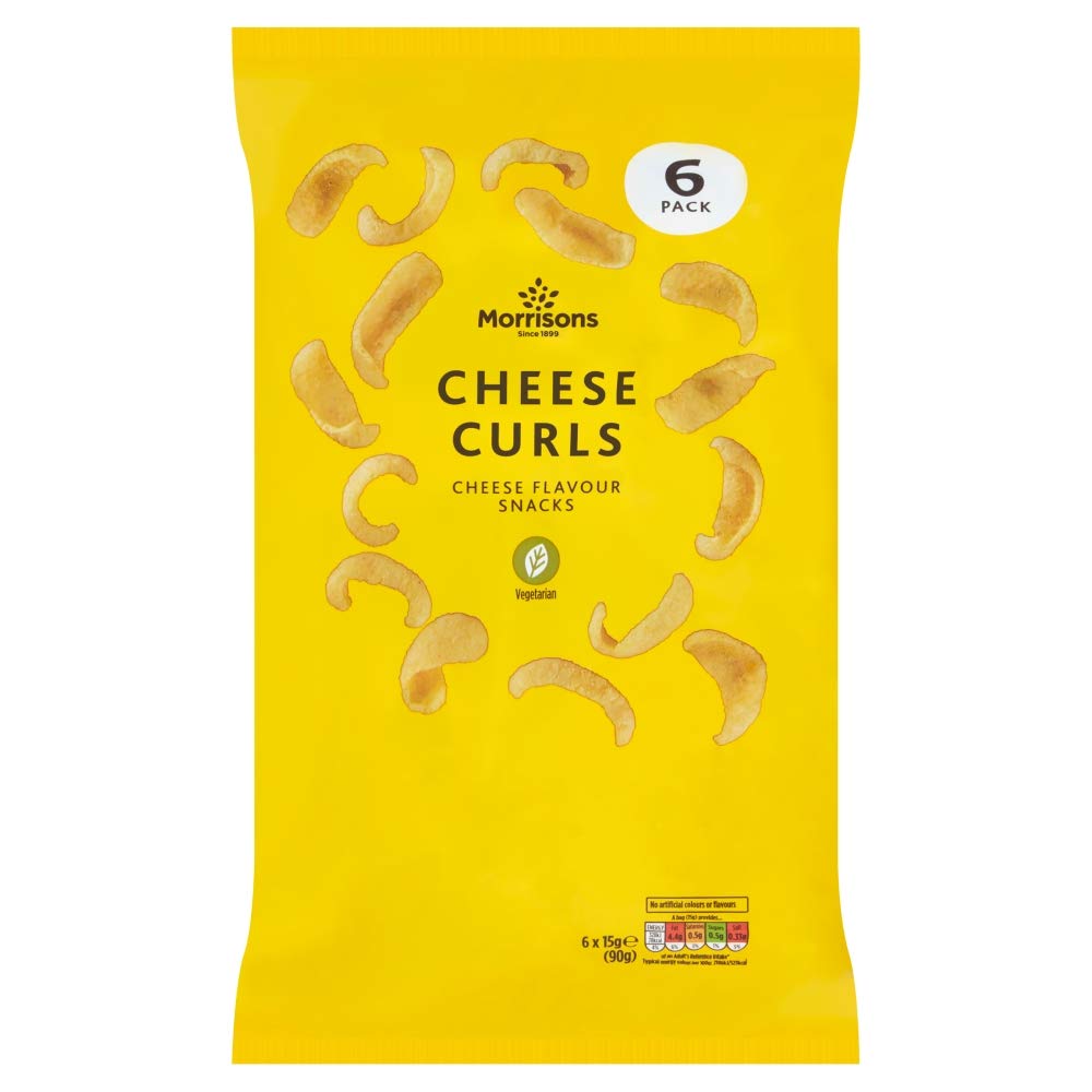 Cheese Curls 6 x 15g