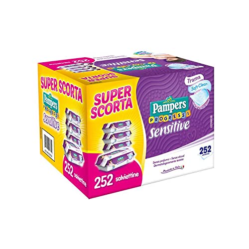 Toallitas Pampers Progressi Sensitive Super Rescorta 252 uds