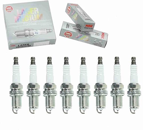 8 bujías de iridio láser NGK compatibles con Toyota Sequoia 4.7L V8 2001-2009