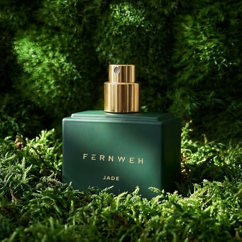 Image of Fernweh Jade Unisex Travel Perfume (20ml) | Long Lasting Perfume for Men & Women | Green, Woody, Aromatic & Fougere Pocket Friendly Eau De Parfum | Perfect for Party, Outing, Office & Dates
