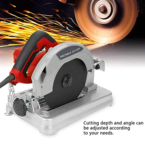 DSDD 220V 1200W Elektrische Kappsäge Metallschneider Säge Einstellbarer Schnittwinkel Handheld Elektrowerkzeuge 220V – Bild 5