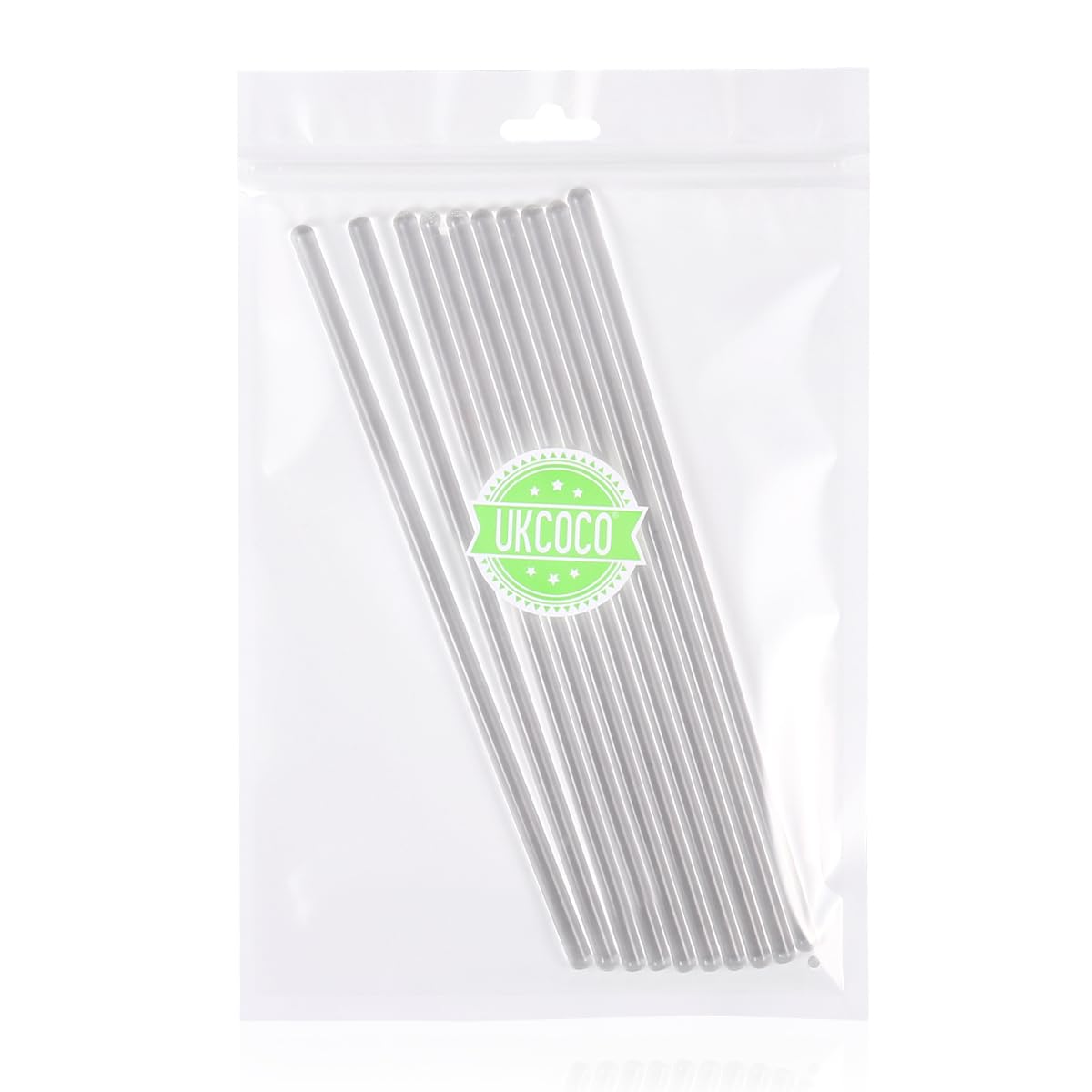 Varilla de vidrio para agitar, 10 unidades, para revolver bebidas frías calientes, cócteles, bebidas, mezclas, 10 unidades 9