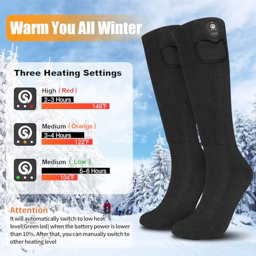 Savior Heat Heated Socks For Men Women thumb #2