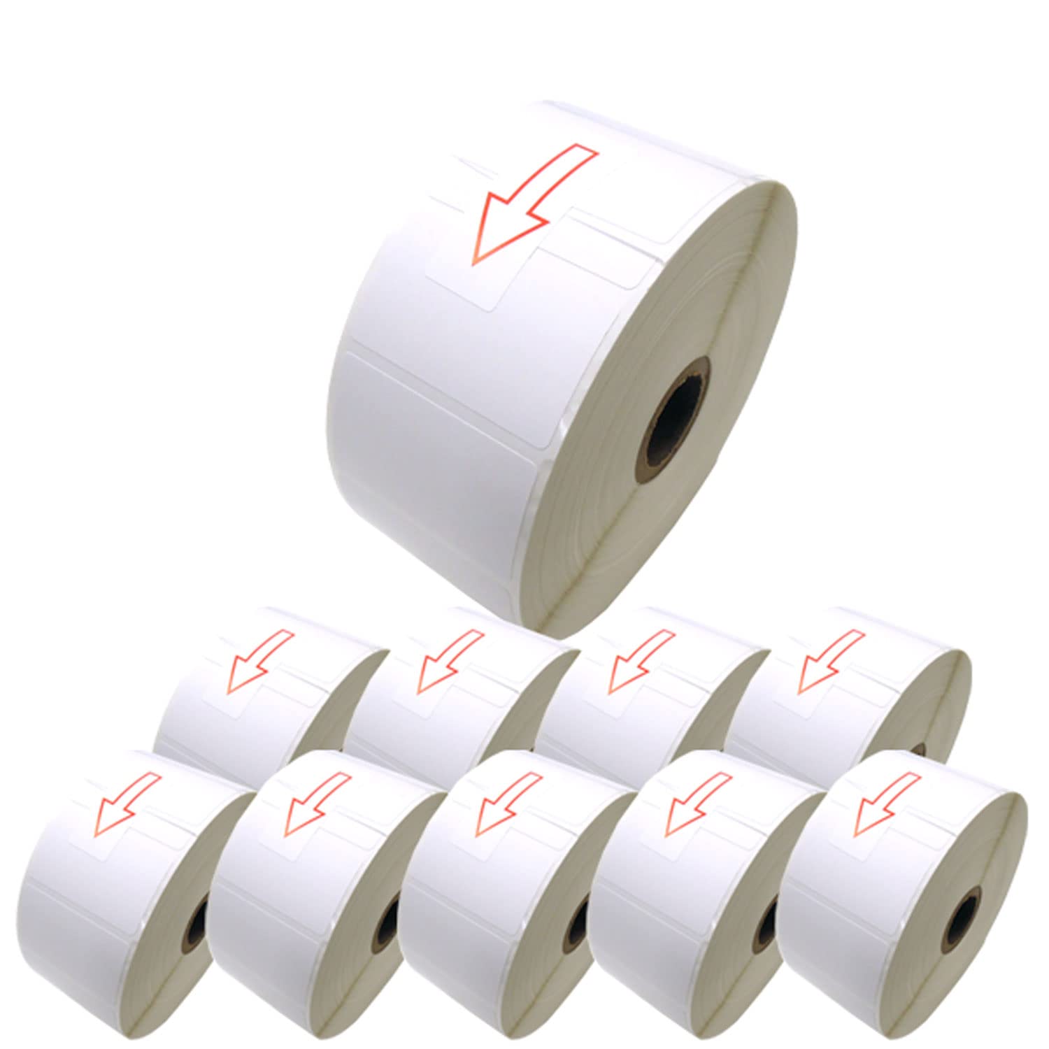 ブラザー用 RDロール プレカット紙ラベル (感熱紙) RD-U05J1 互換品 50mm×30mm 蛍光増白剤不使用 2167枚入り 15個セット【送料無料】 Amazon | プリンタス ブラザー用 RDロール プレカット紙ラベル (感熱紙