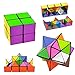 Infinity Cube Fidget Toy cAoku 2017 Newest Magic Toy Unlimited Fidget Cube with Triangular Accessory Inside Stress Anxiety Relief Toy …
