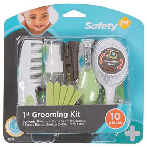 Safety 1st Kit Beleza com 10 Peças, Verde