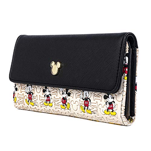 Loungefly Disney Mickey Mouse Hardware Faux Leather Wallet4