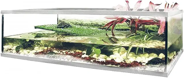 Terrario de Cristal Grande AKKUA Rep Island 80 para Tortugas