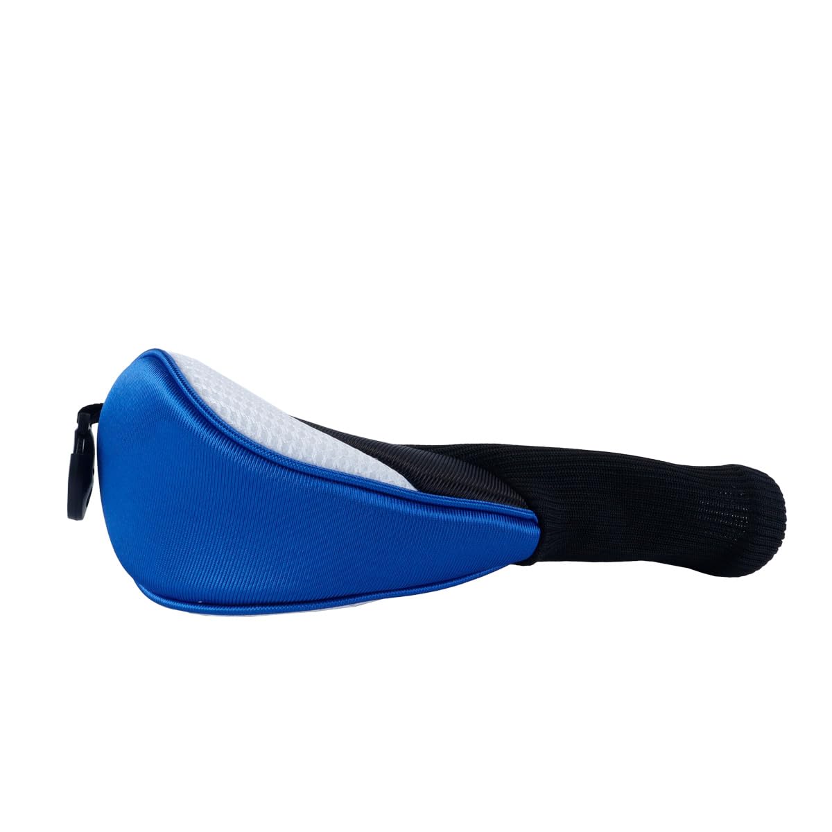 Namvo Juego de 3 cubiertas de madera para palo de golf, funda protectora para palo de golf, color azul y blanco