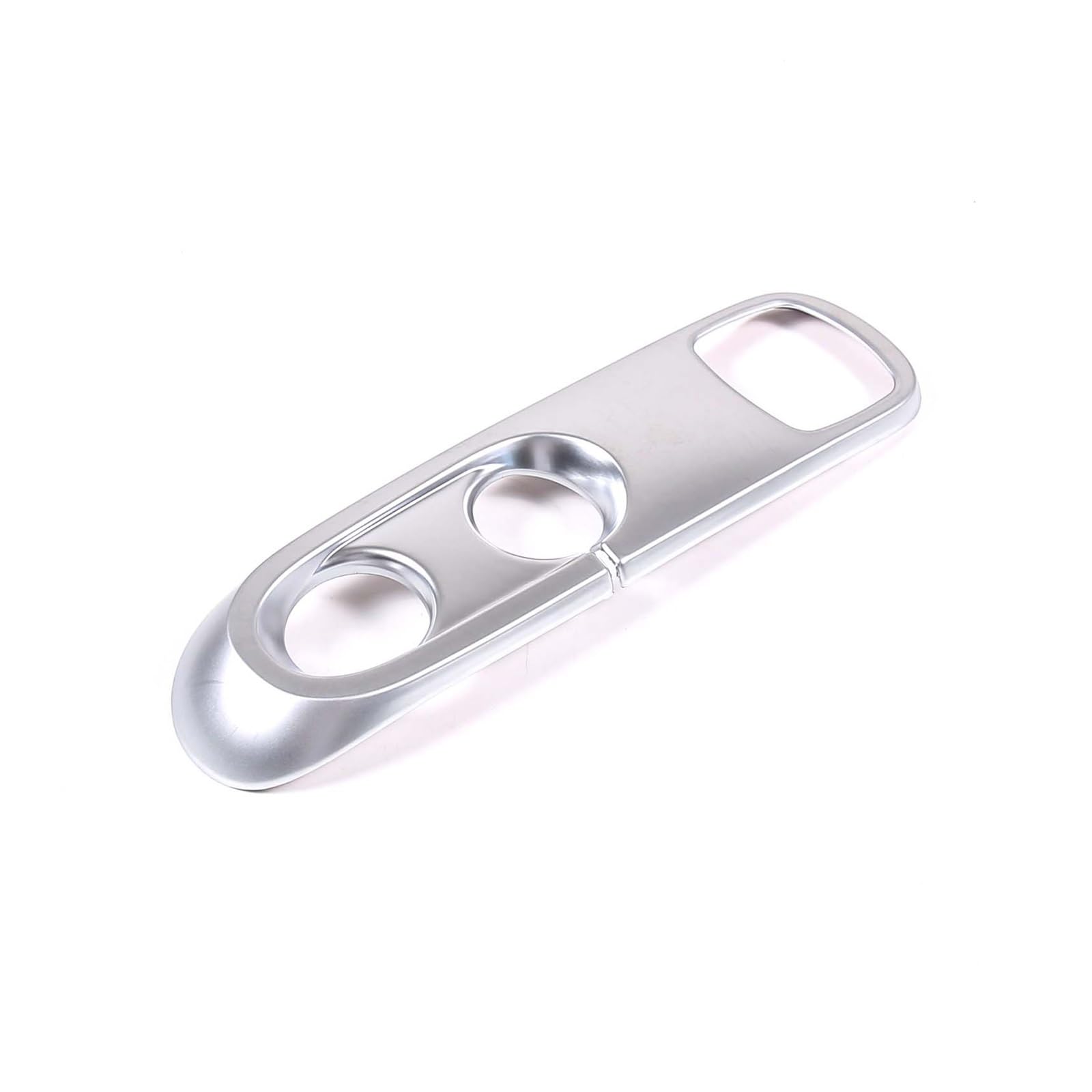 TINGYUS for Benz for Smart 451 for Fortwo 2009-2015 Gear Shift Knob Panel Frame Cover Trim Car Interior Accessories Car Interior Mouldings(Silver)