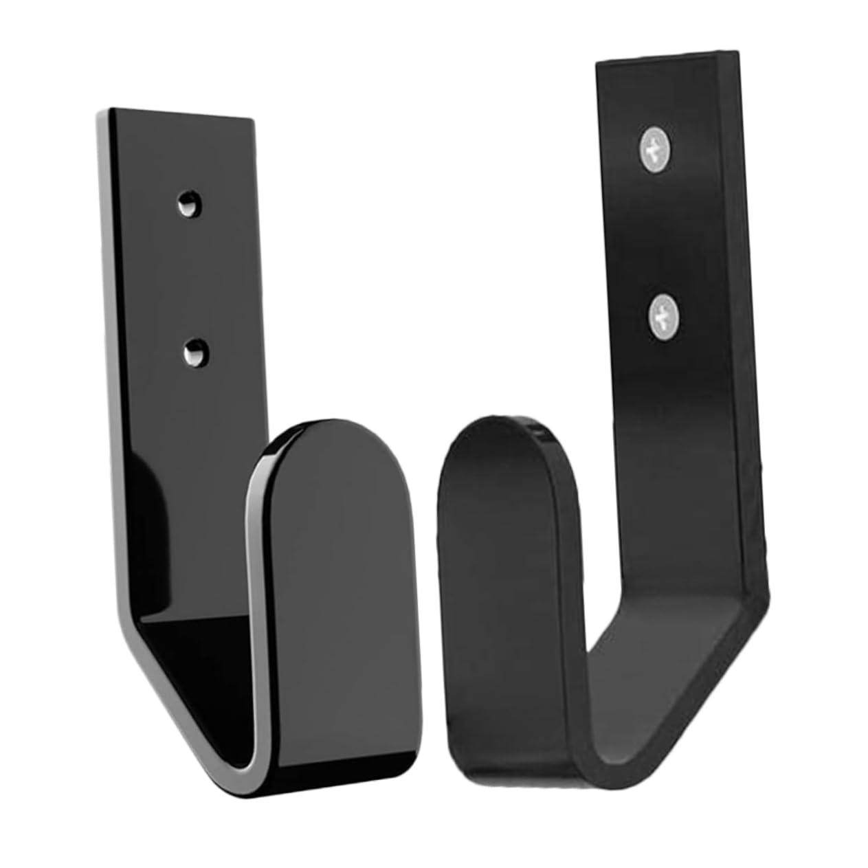 KICHOUSE 5sets Keyboard Wall Mount Rack Acrylic Holder Space-Saving Wall Mount Design 2pcs*5