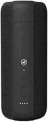 Gshield Caixa de Som Portátil Bluetooth 20W com Som Imersivo 360° Cerificação IPX7 à Prova D'água Função TWS, Entrada P2 e Cartão de Memória, 6 à 9 Horas de Bateria Carregamento USB C, Atomic Preta