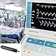EKG EKG-Messschieber EKG-Lineal Schwarzer Elektrokardiogrammteiler mit verstellbaren Schrauben