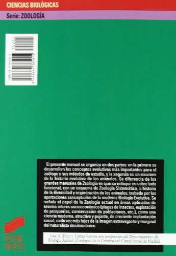 Zoología: aproximación evolutiva a la diversidad y organización de los animales