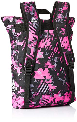 ADIDAS Bolsa de Esportes, multicor( preto/rosa/prata), S