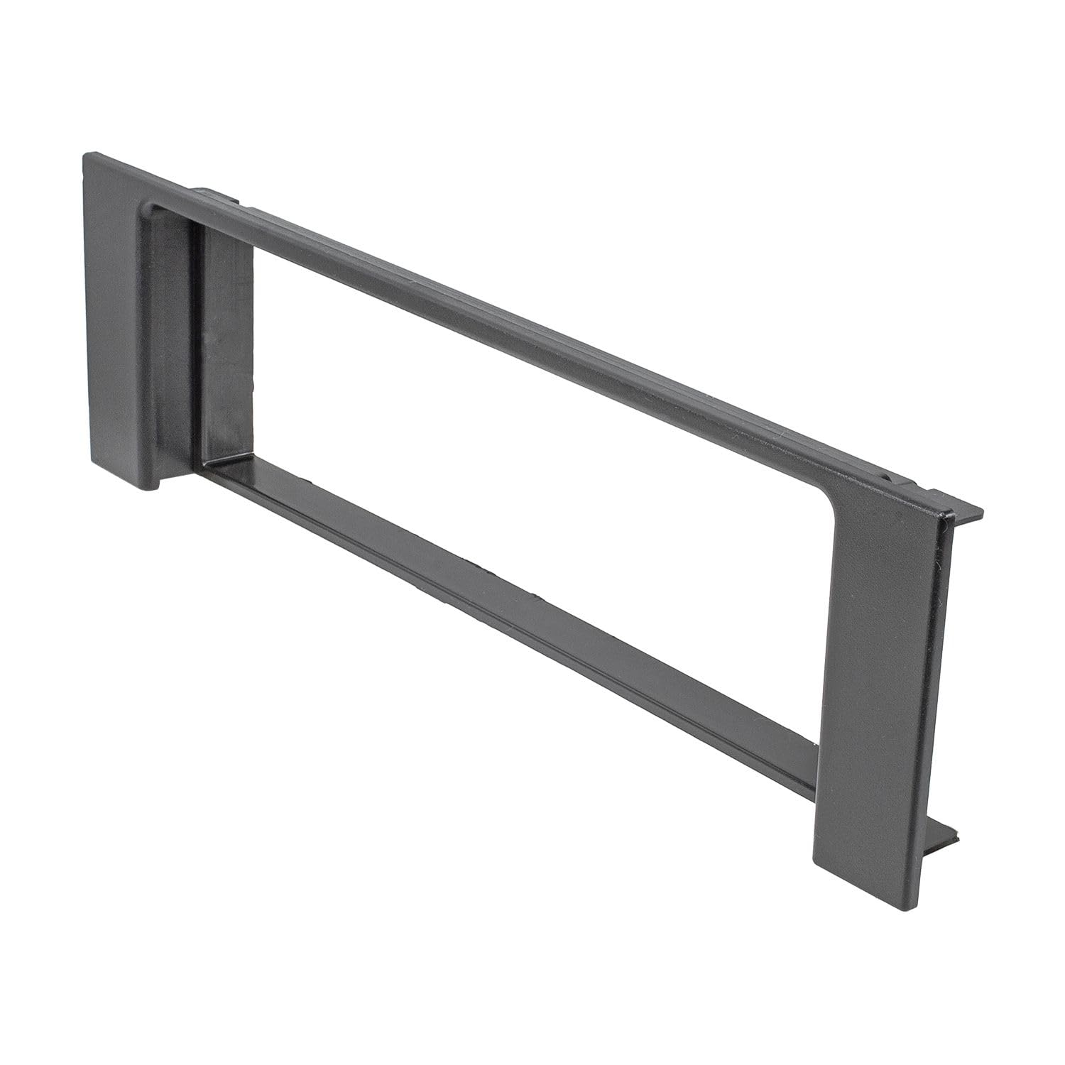 tomzz Audio 2403-013 Radio Panel Conjunto Compatible con Audi A4 B6 8E 8H Negro con Adaptador de Radio ISO Adaptador de Antena de alimentación Fantasma DIN ISO