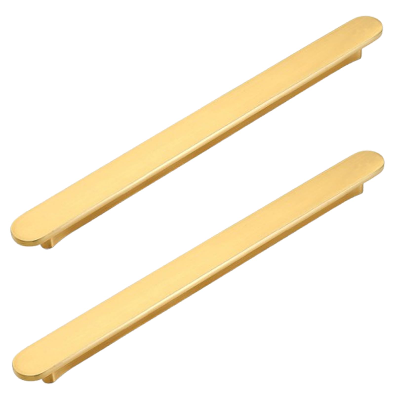 Steytemd Gold 2 × Cupboard Handles Solid Zinc Alloy | T-Shape-192Mm/7.6In