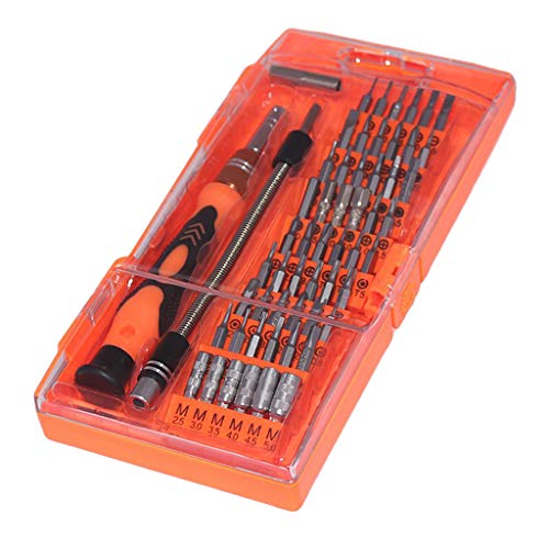 58 in 1 Schraubendreher Set mit Magnetische Bits, Schraubendrehersatz für