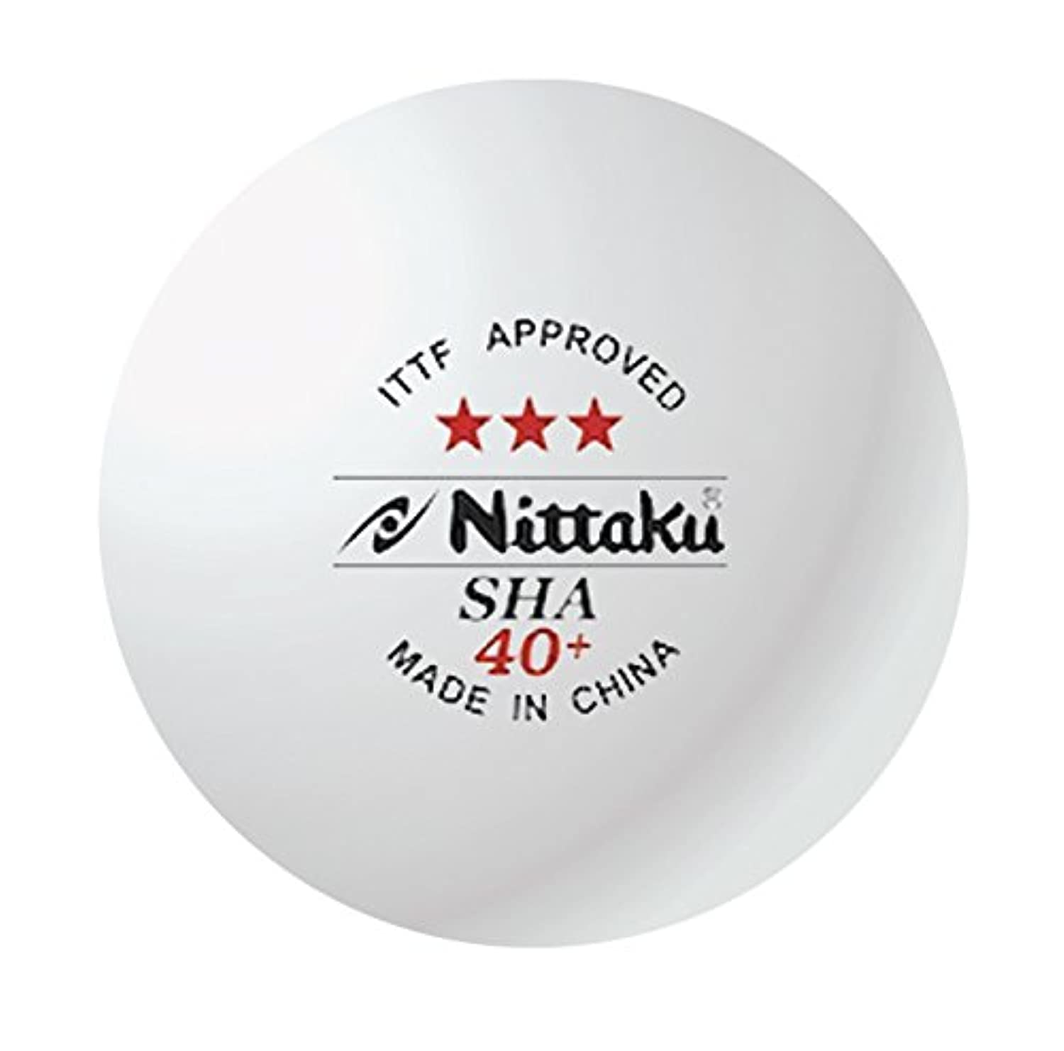 NITTAKU SHA 40 Plus Table Tennis Ball