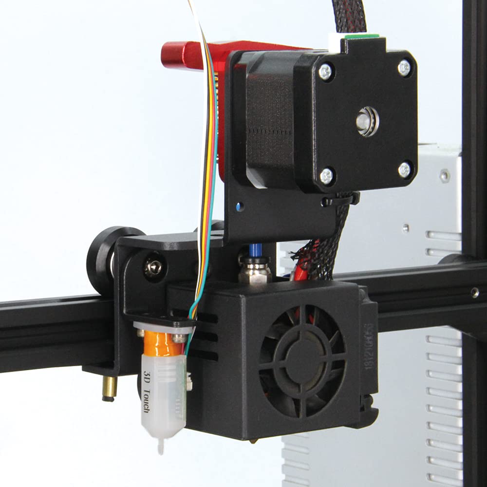 Upgrade Direktantrieb Dual Gear Extruder Support Kit mit Schrittmotor, Easy Print Filament für Ender-3, Ender 3 Pro,CR-10,CR-10S Extruder Adapter (Doppelextruder-Support+Motor-Kit)