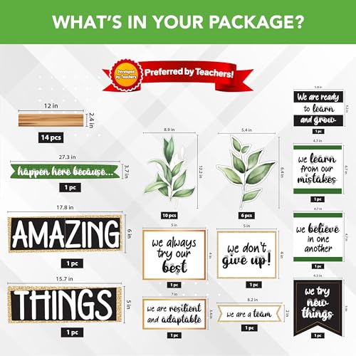 Decorably-105-Pcs-Cutouts-Farmhouse-Theme-Amazing-Things-Happen-Here-Bulletin-Board-Set-with-Borders-Modern-Farmhouse-Classroom-Decor-School-Homeschool Decorably 105 Pcs Cutouts Farmhouse Theme Amazing Things Happen Here Bulletin Board Set with Borders Modern Farmhouse Classroom Decor School Homeschool