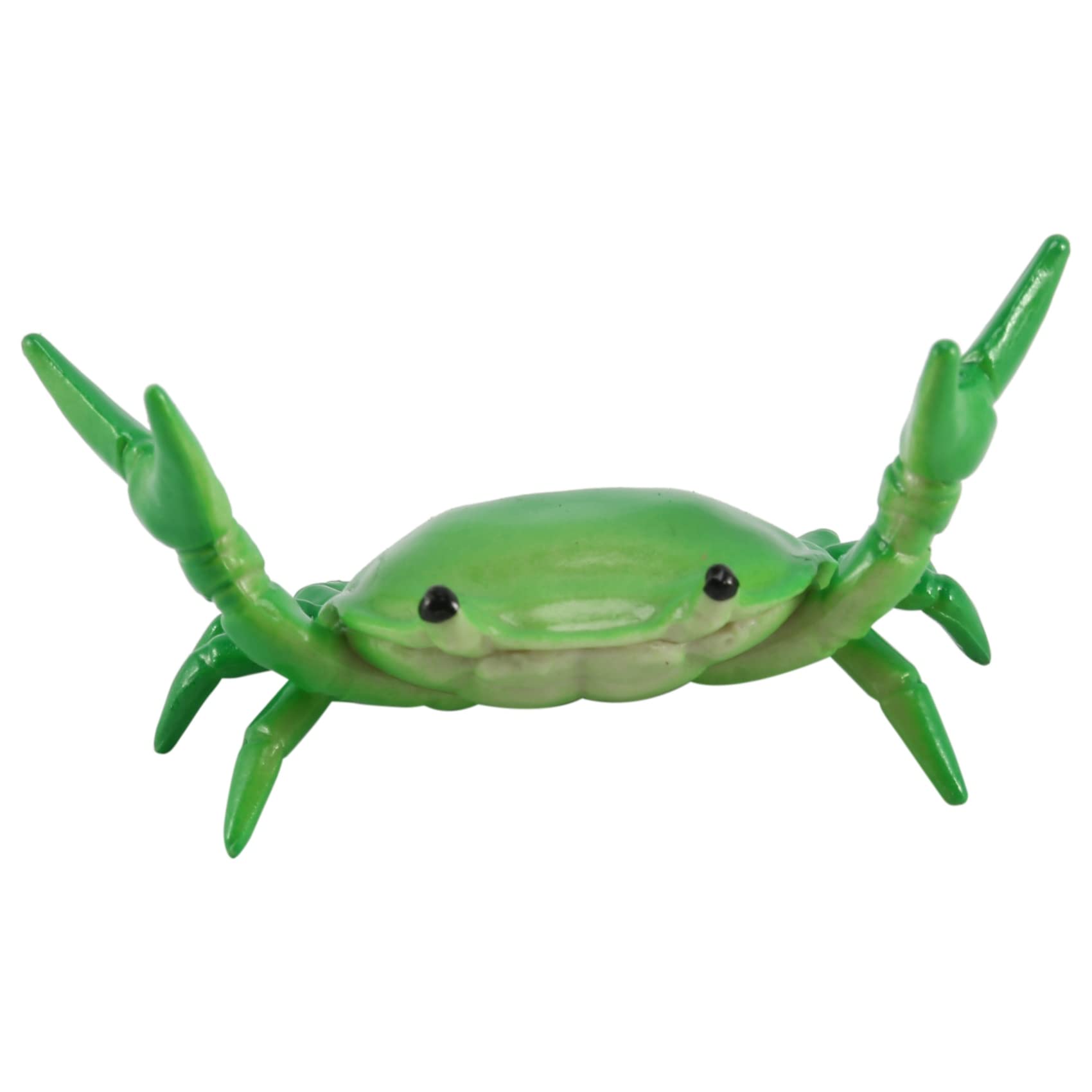 Yheonver New Cute Crab Pen Holder Weightlifting Crabs Penholder Bracket Storage Rack Stationery Green