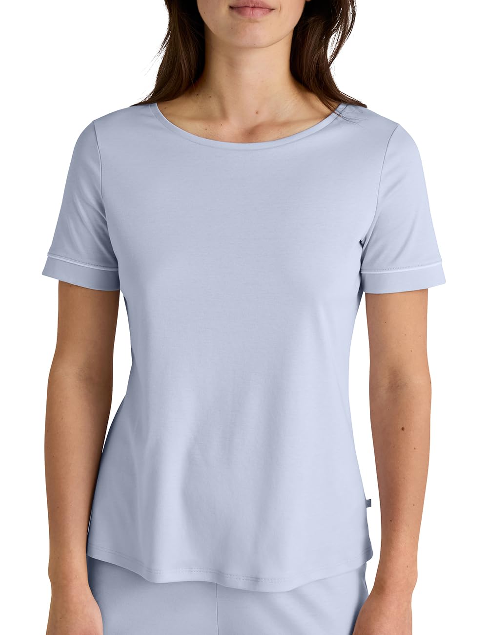 CALIDA Favourites T-Shirt Damen, Bio-Baumwolle, pflegeleicht, atmungsaktiv, lockerer Schnitt