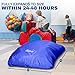 Skil-Care 5' x 5' Crash Pad, Crash Pads for Kids Sensory Room Equipment, Sensory Crash Mat, Soft Foam Landing Zone for Sensory Input, Bean Bag Alternative for Reading and Relaxation