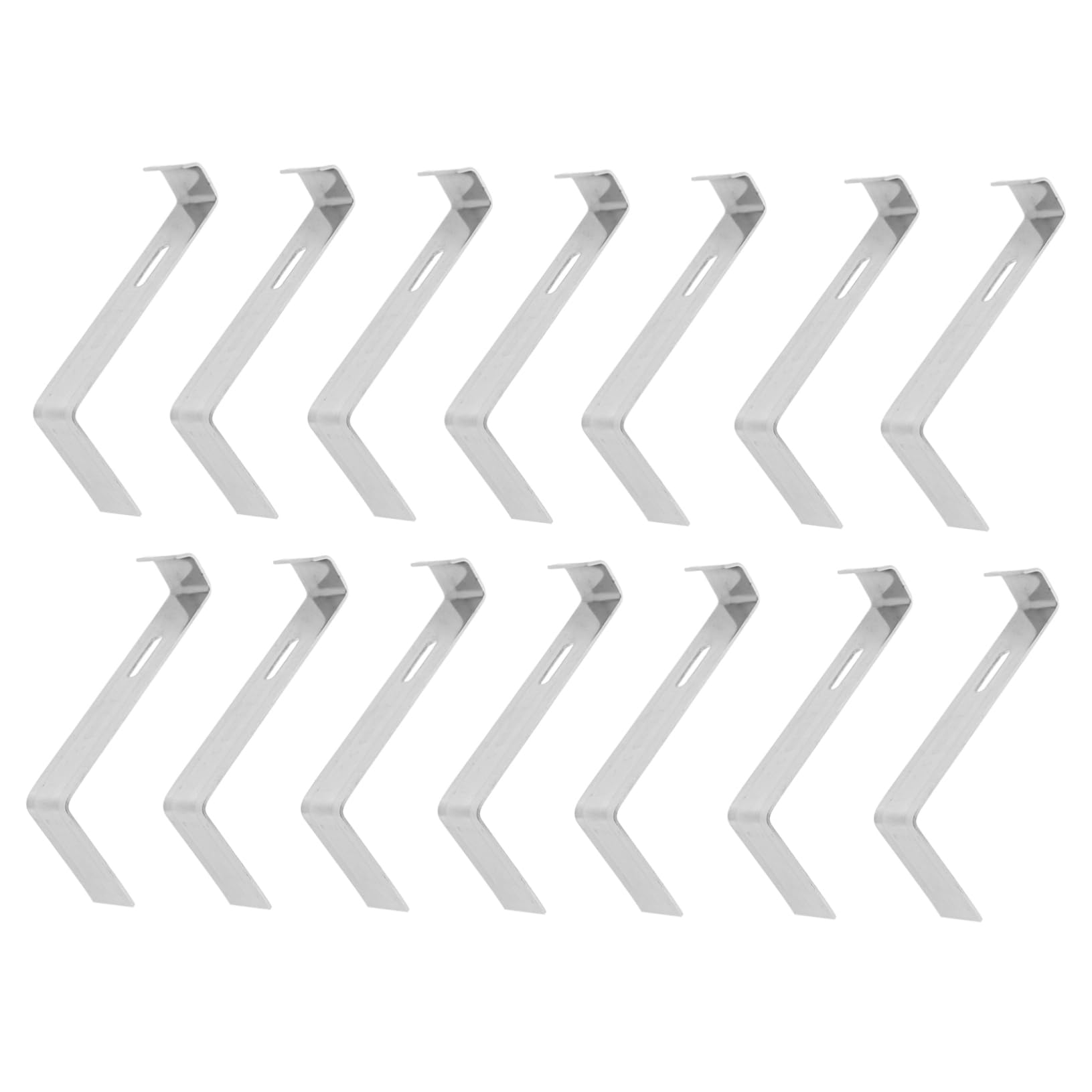 Gadpiparty 60stücke Dachziegelclips Aus Edelstahl Robuste Rutschfeste Metallclips Für Befestigung Von Dachziegeln Verstärkt Für Wetterbedingungen