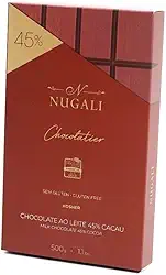 Chocolate ao Leite 45% Cacau Nugali 500g