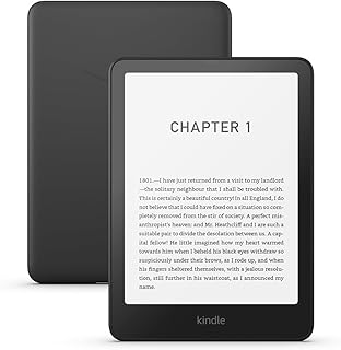 Amazon Kindle Paperwhite (16 GB) – Our fastest Kindle ever, with new 7" glare-free display, and weeks of battery life - Black