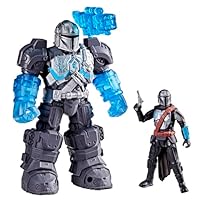 STAR WARS Epic World of Action The Mandalorian Mech Force Suit, 6.5-Inch Mech Suit & 4-Inch Action Figure, Toys for Boys & Girls Ages 4+