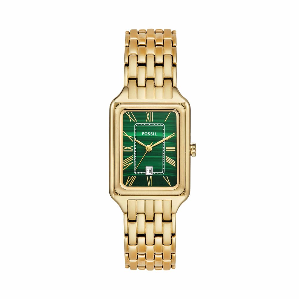 FOSSIL Orologio Raquel per donna, Movimento al quarzo a tre lancette con cinturino in acciaio inossidabile