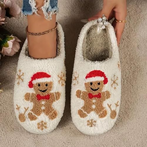 Halloween Slippers,Grimace Halloween Soft Plush Comfy Slippers,Plush Warm Fur Lined Shoes,Cute Indoor House Home Winter Shoes,Pumpkin,Spooky,for Women & Men4