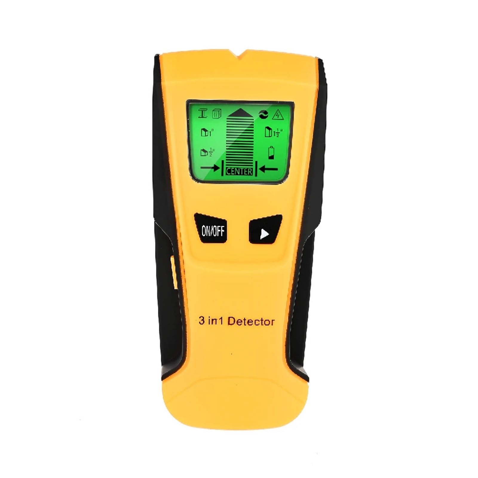 JVDDI 3 In 1 Metal Detector Find Metal Wood Studs AC Voltage Live Wire Detect Wall Scanner Electric Box Finder Wall Detector