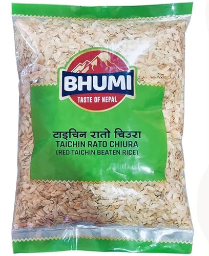 r[eCX ^C``E lp[Y 500g Taichin Chiura Red Beaten Rice `E CXt[N |n H َq Poha Chiura Rice Flake  Ēi c  XibN (