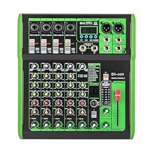 Dcsyog DI-6UX 6-Kanal DJ-Mischpult