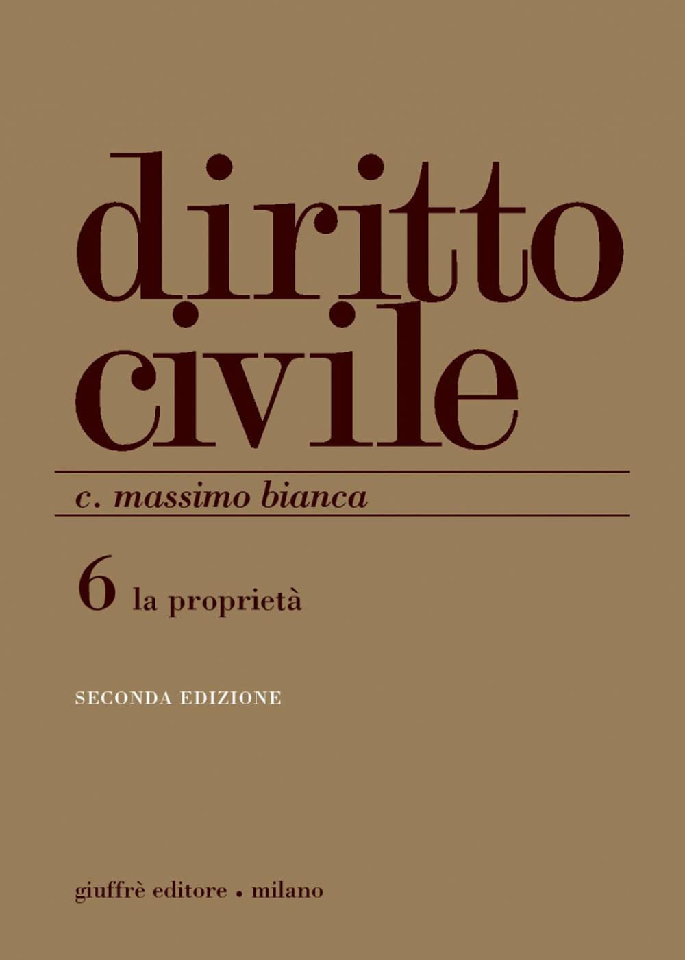 Diritto Civile Vi - Proprietà: Vol. 6