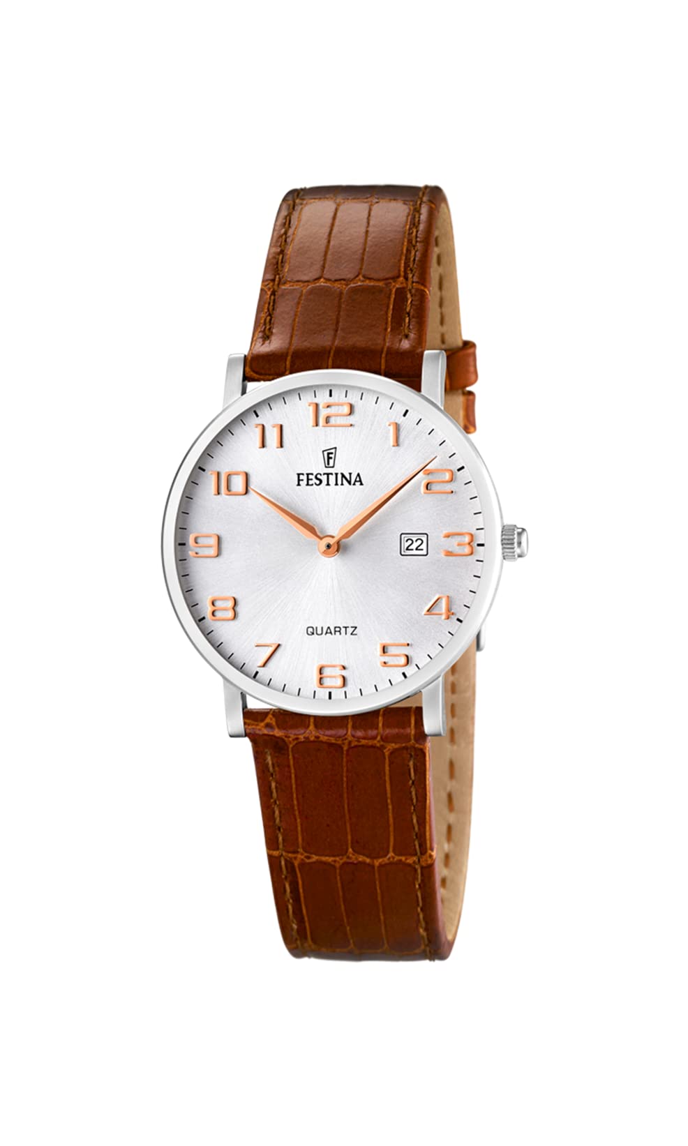 FestinaReloj Analógico para Mujer de Cuarzo con Correa en Cuero F16477/2