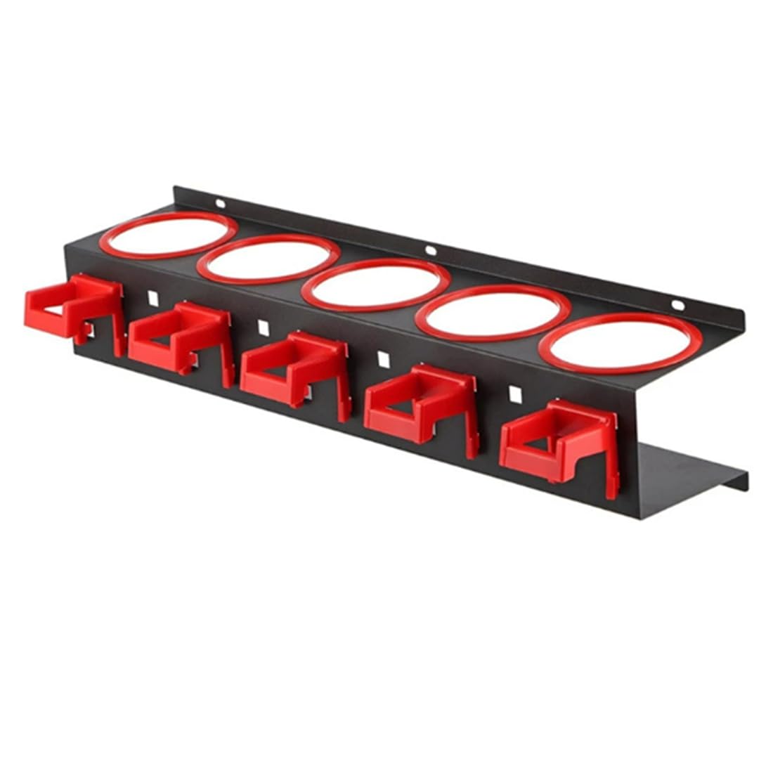 IJSDNVJNDX Wall Mounted Bottle Rack Multi-Purpose Tool Storage Rack Grinding Machine Rack Liquid Wax Placement Rack