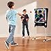 Franklin Sports Kids Football Target Toss with Mini Footballs - Indoor Football Passing Game for Kids - Football Passing Targets, Black