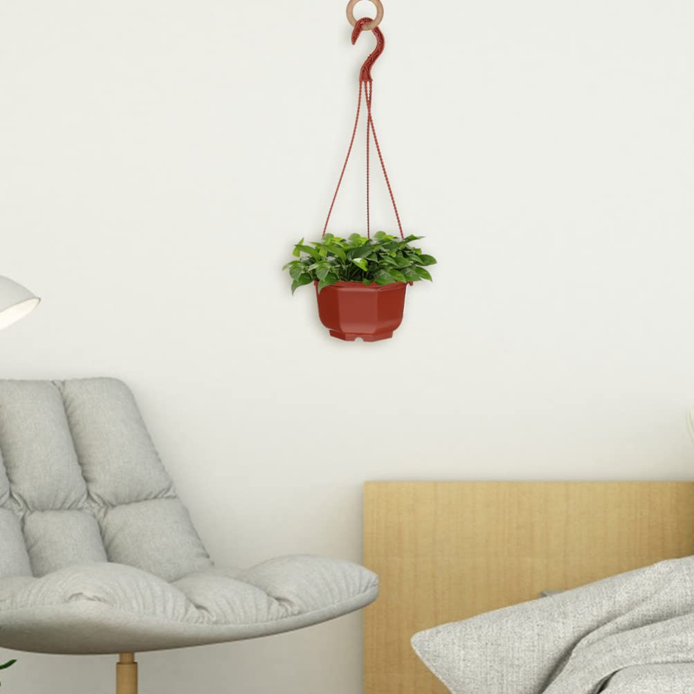 Cabilock 15 Stücke Hängeampel Kunststoff Hängetopf Für Pflanzen Blumenampel Blumentopf Hängend Blumenkorb Hängekorb Hängend Blumentöpfe Wand Für Innen Outdoor Garten Balkon