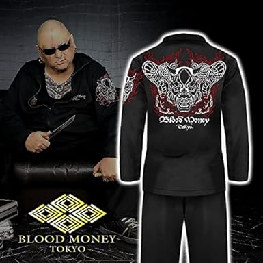 Amazon | [ブラッドマネートーキョー] 般若×蛇柄 長袖